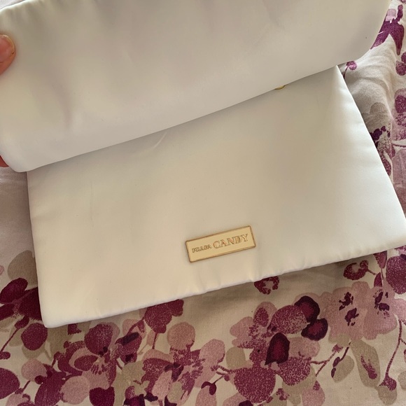 SOLD Prada Candy Double Zip Nylon Beauty Pouch - Picture 2 of 4